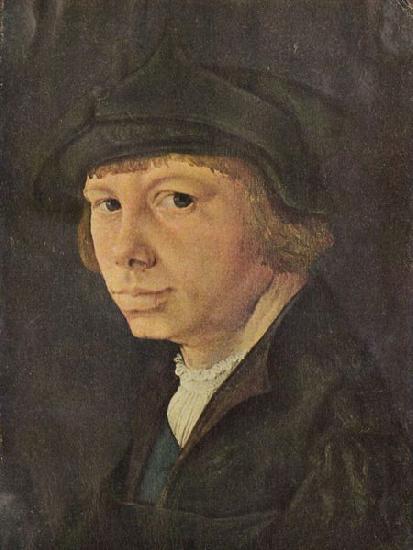 Lucas van Leyden Self portrait oil painting picture